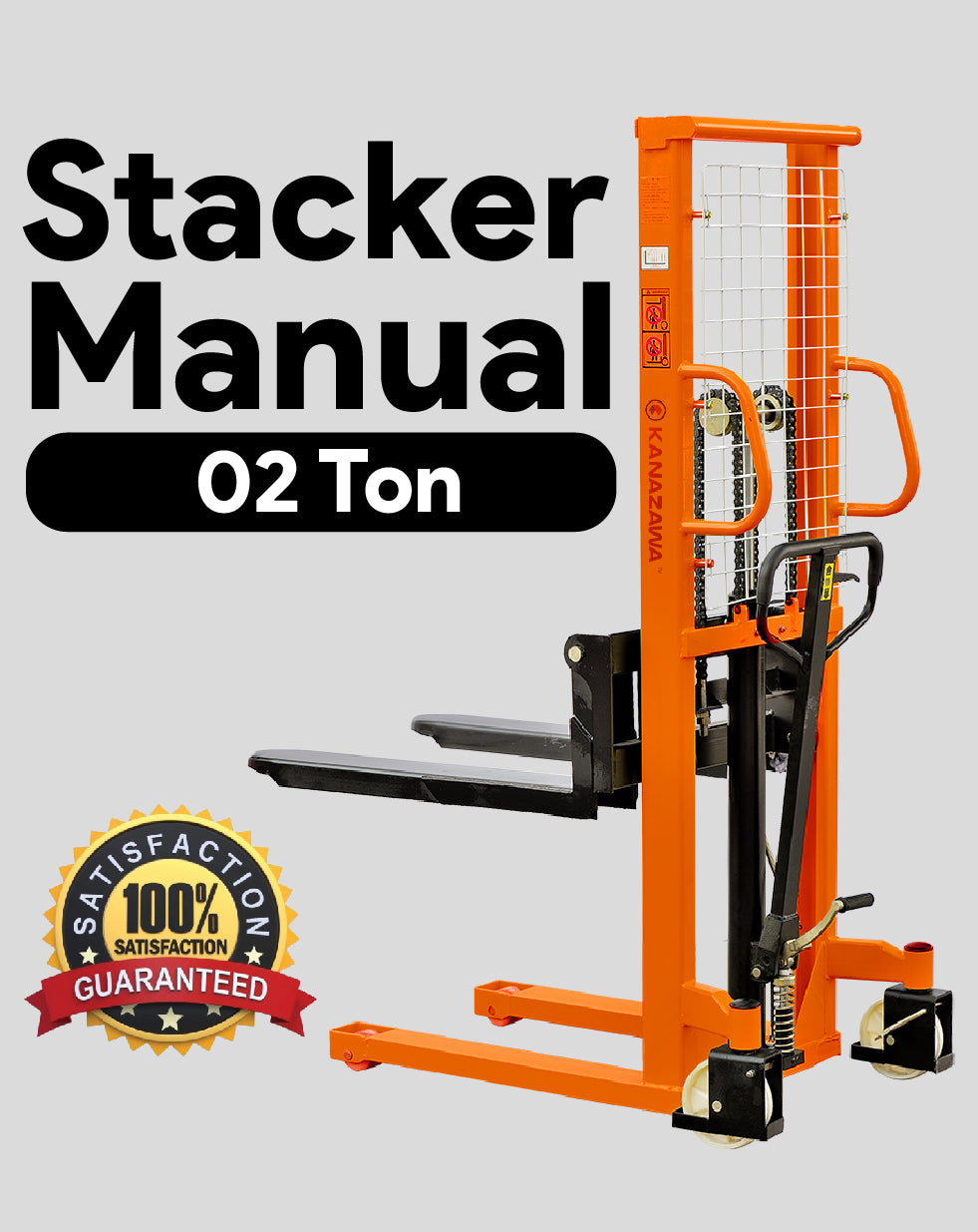 Manual Stacker 2 Ton - 5.5 Feet Lifting