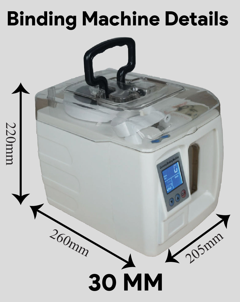 Note Binding Machine 30 mm