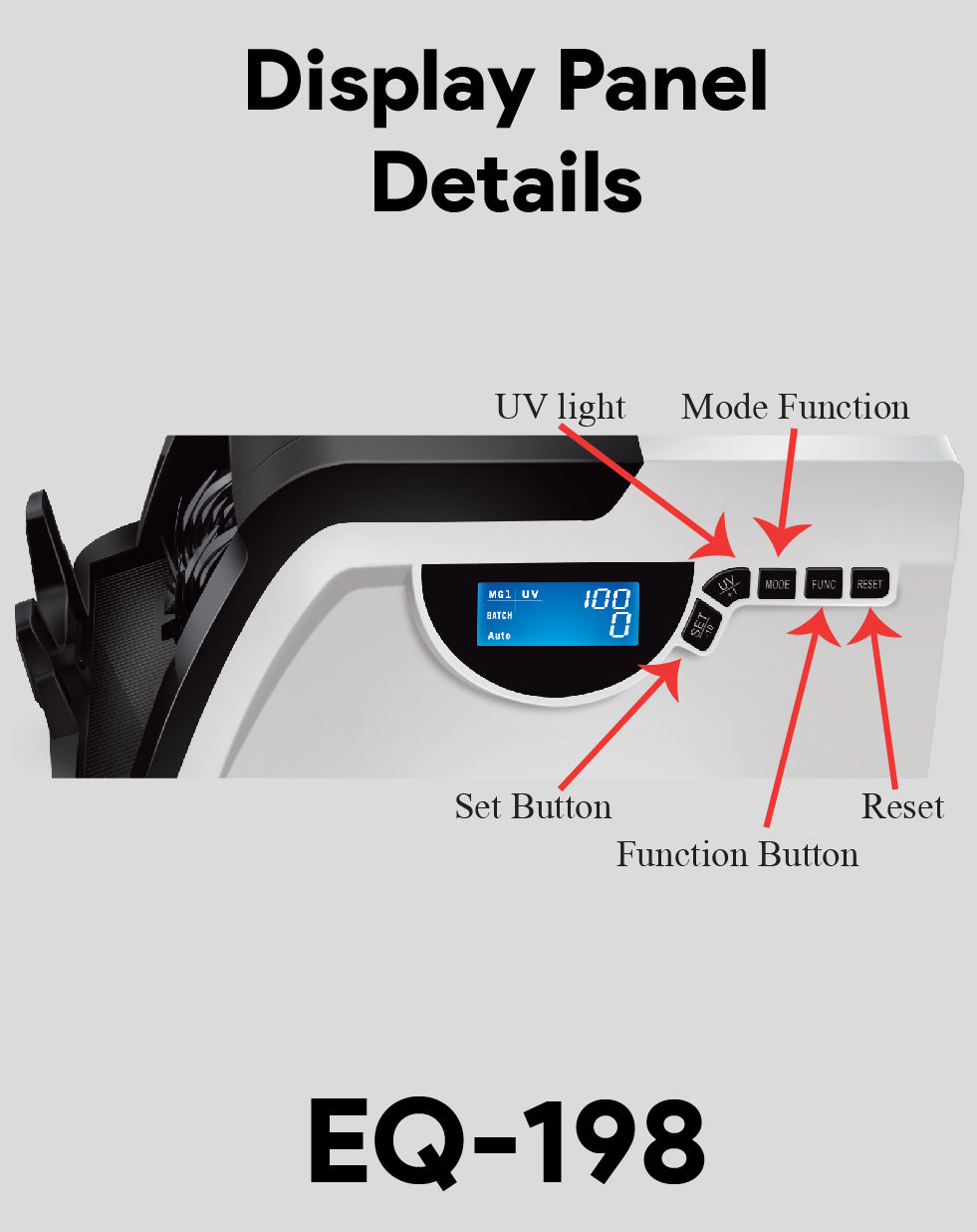 Cash Counting Machine EQ-198