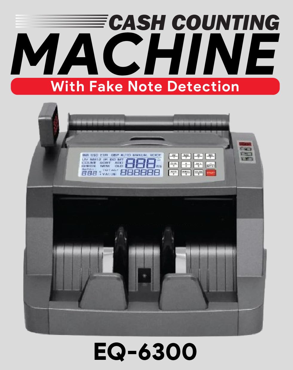 Cash Counting Machine EQ-6300