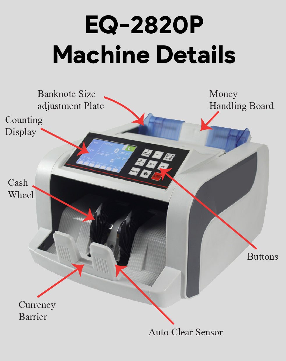 Mix Value Counting Machine EQ-2820p