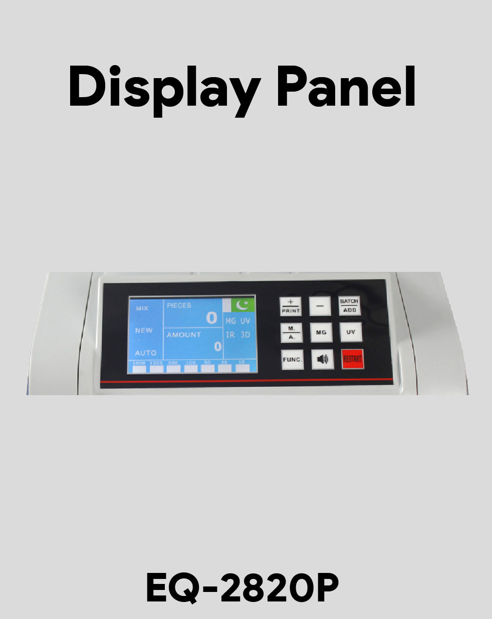 Mix Value Counting Machine EQ-2820p