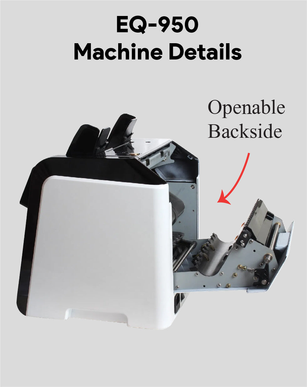 Multi-Currency Value Counting and Sorting Machine EQ-950