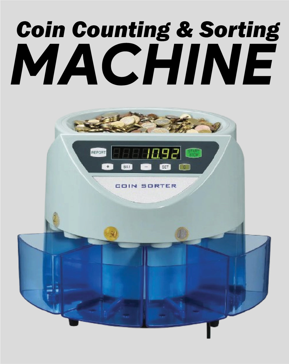 Coin Counting and Sorting Machine