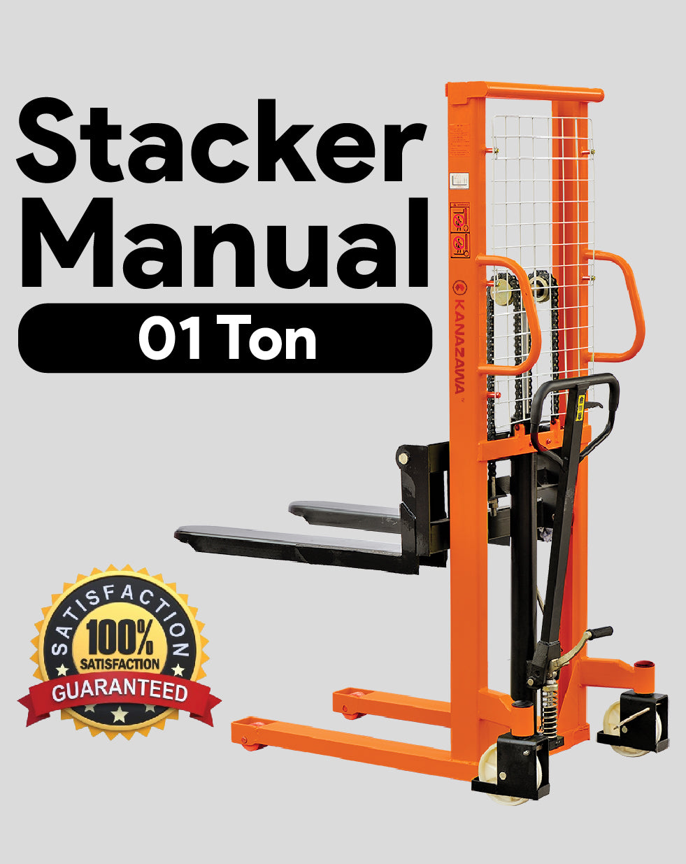 Manual Stacker 1 Ton - 5.5 Feet Lifting