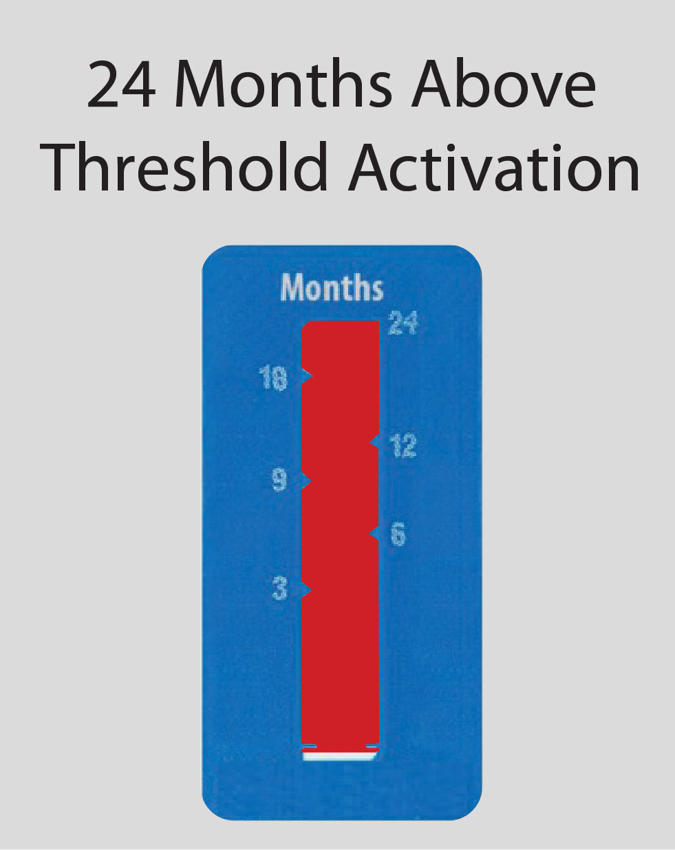 Time Indicator Label 24-Month