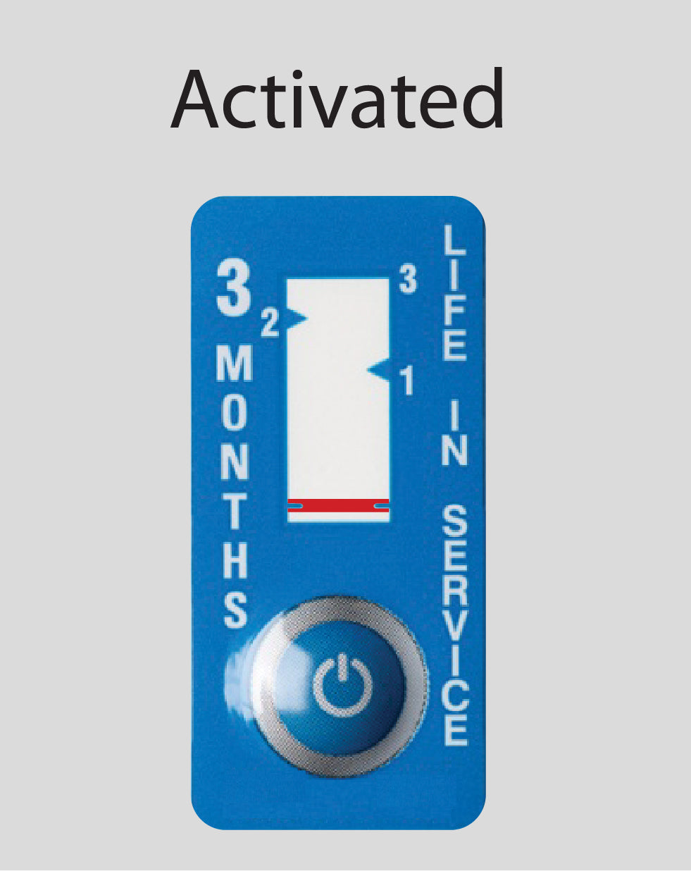 Time Indicator Label 3-Month