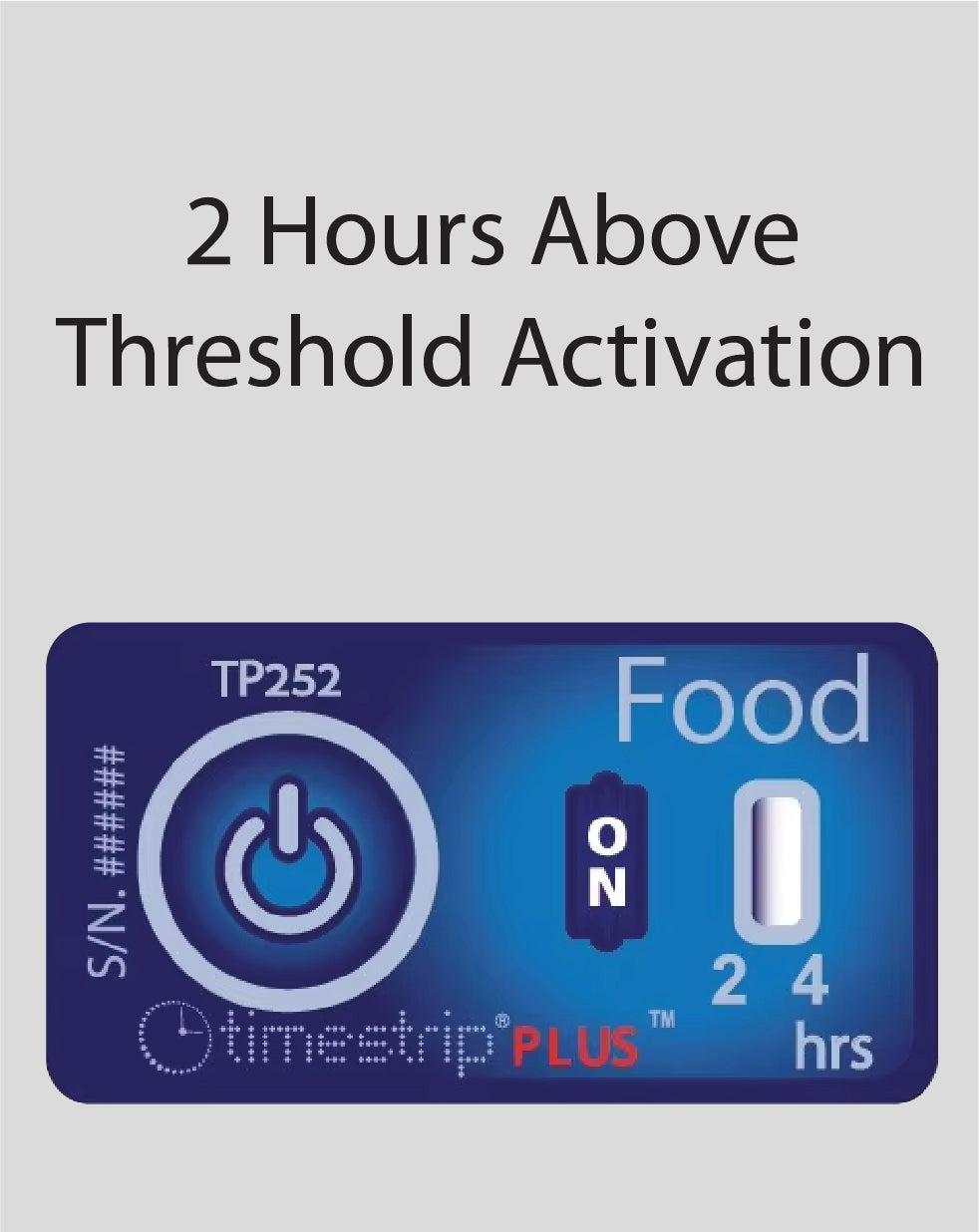 Food Temperature Indicators 5°C / 41°F