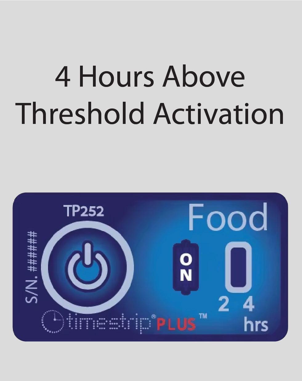 Food Temperature Indicators 5°C / 41°F