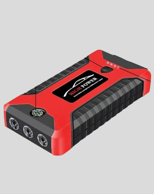 Car Jump Starter | Emergency Power Bank with LED Light, SOS, Compass