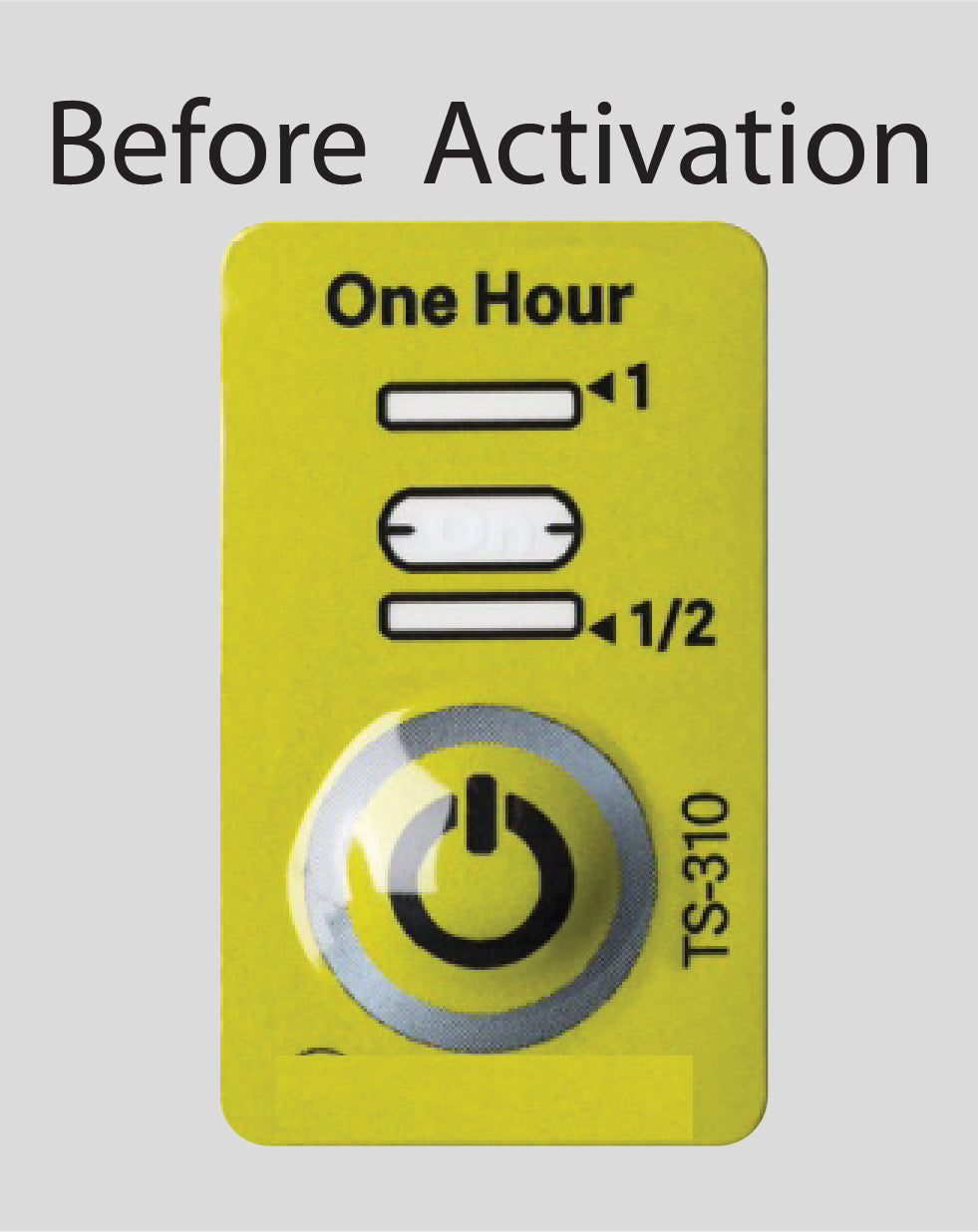 Time Indicator Label 1 Hour