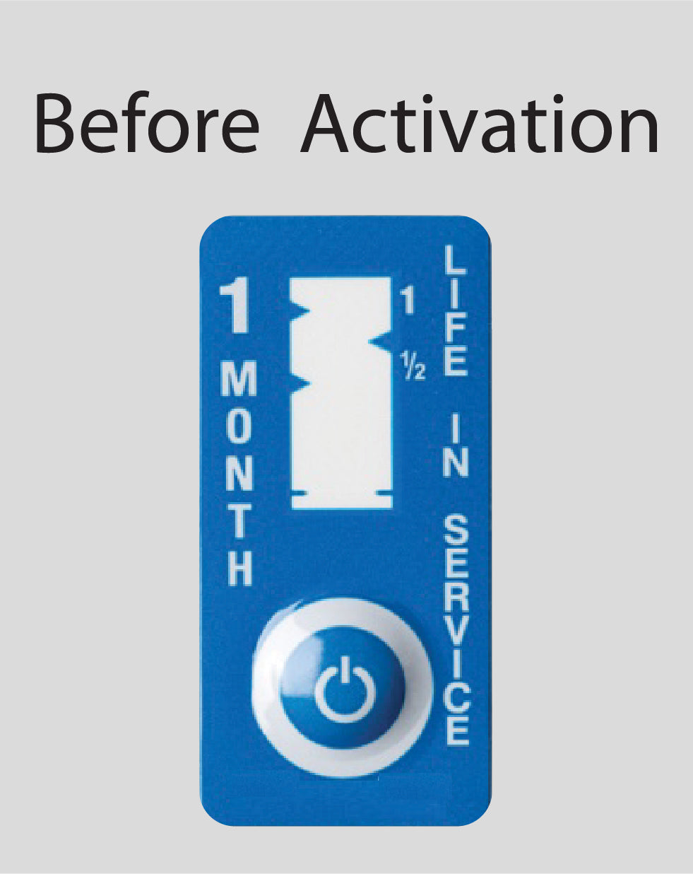 Time Indicator Label 1-Month