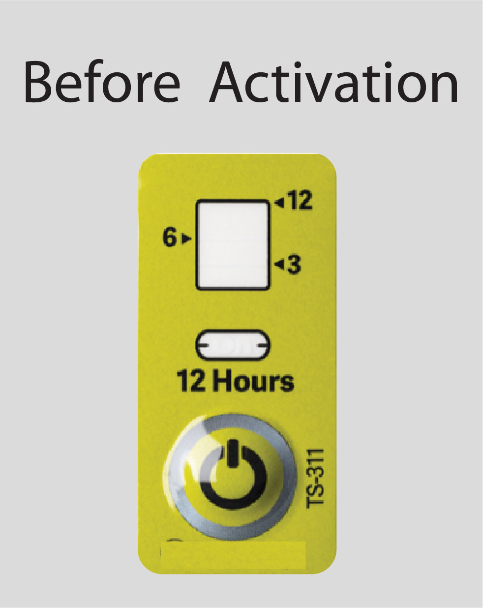 Time Indicator Label 12-Hour
