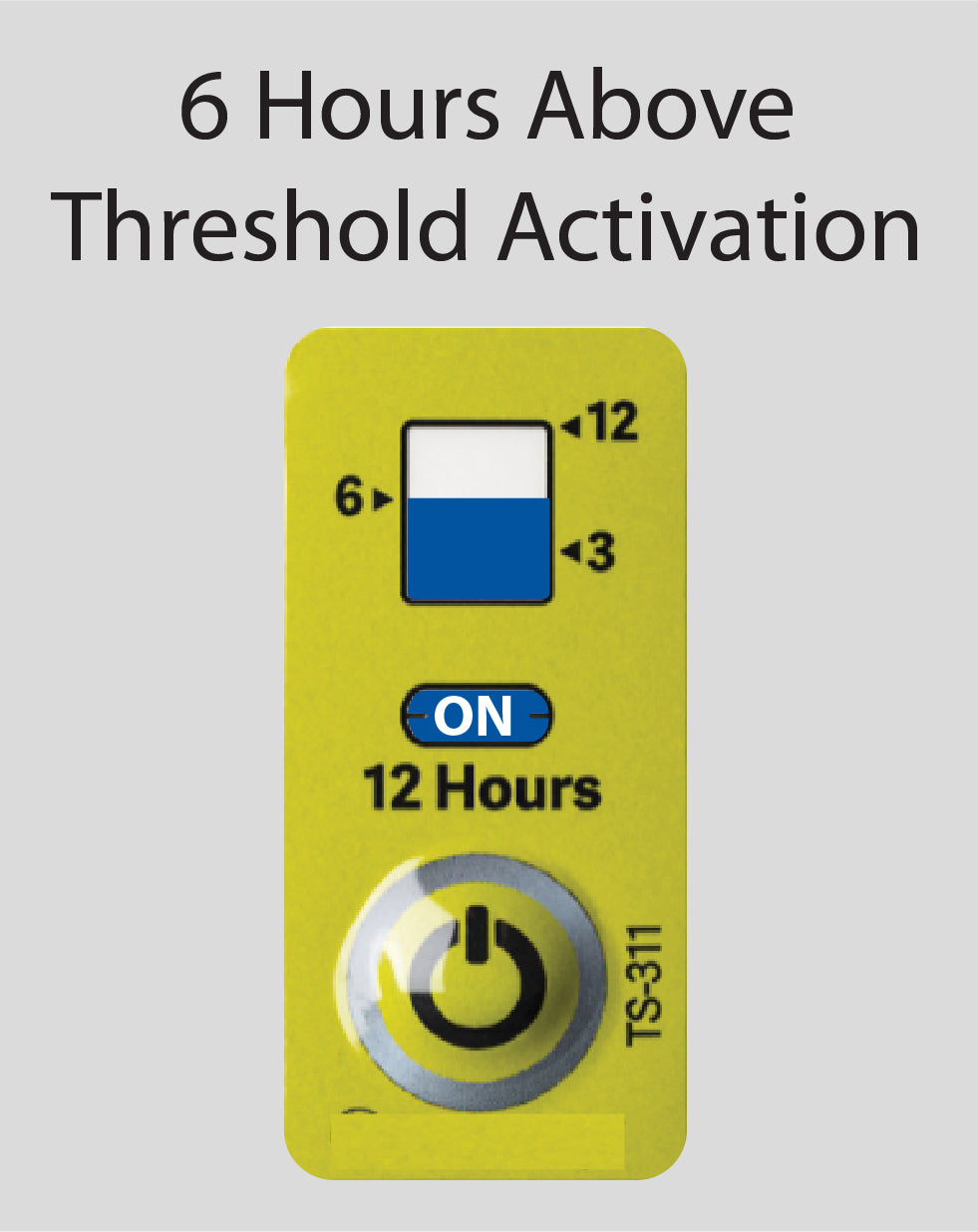 Time Indicator Label 12-Hour