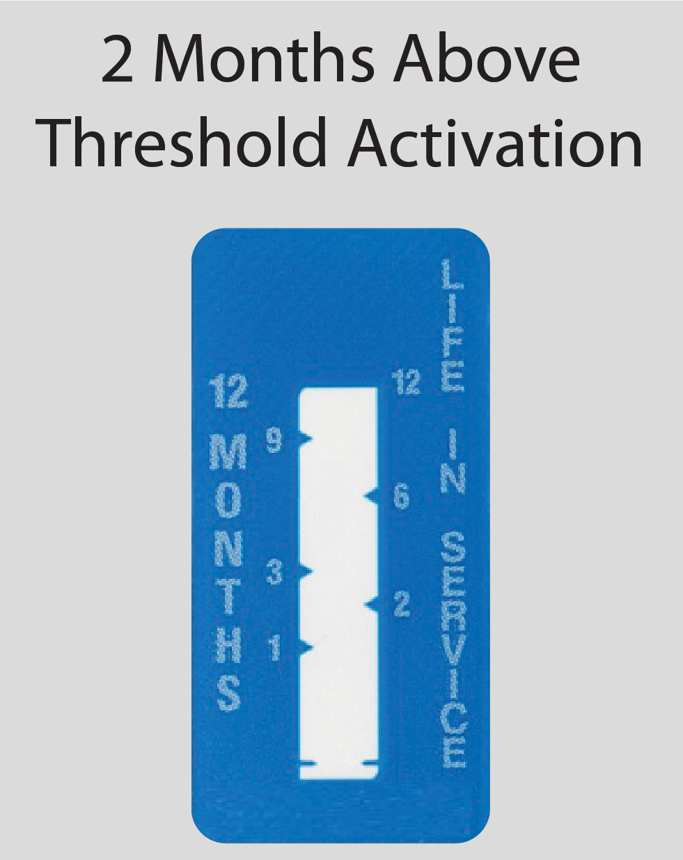 Time Indicator Label 12-Month
