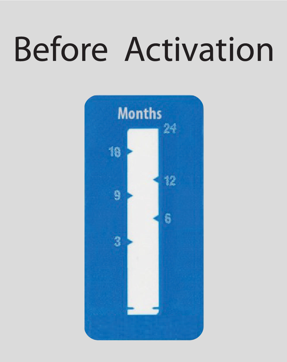 Time Indicator Label 24-Month