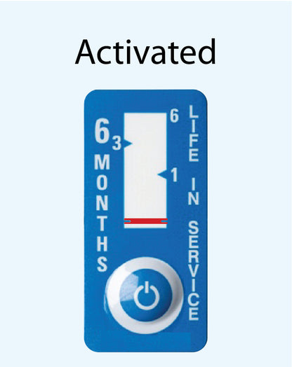 Time Indicator Label 6-Month