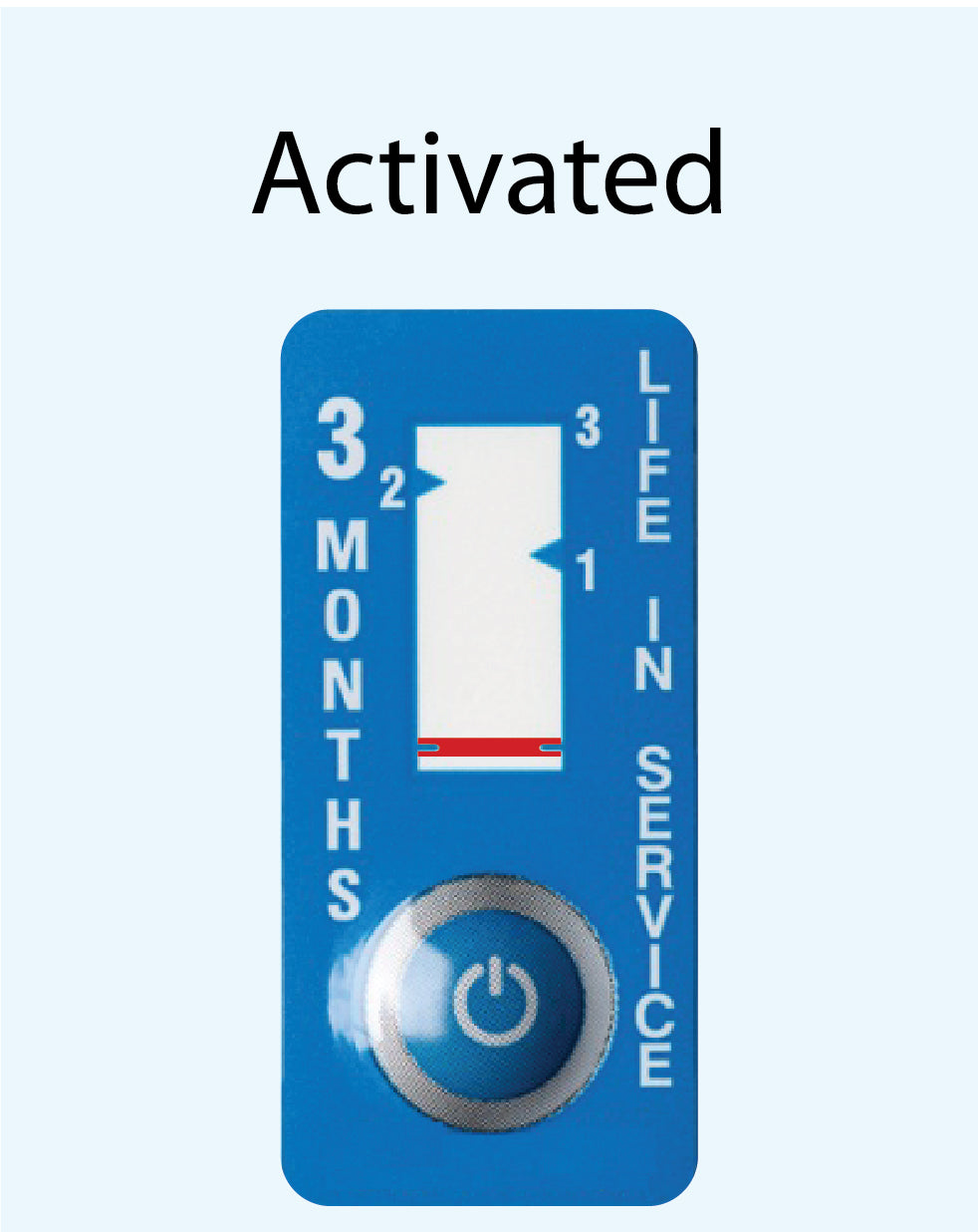 Time Indicator Label 3-Month