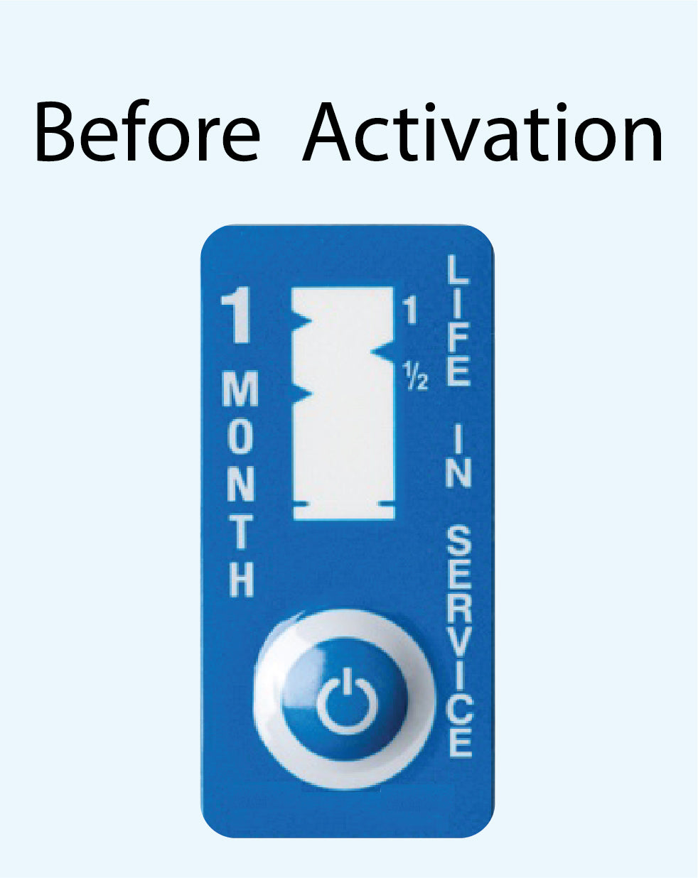 Time Indicator Label 1-Month