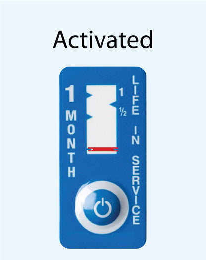 Time Indicator Label 1-Month