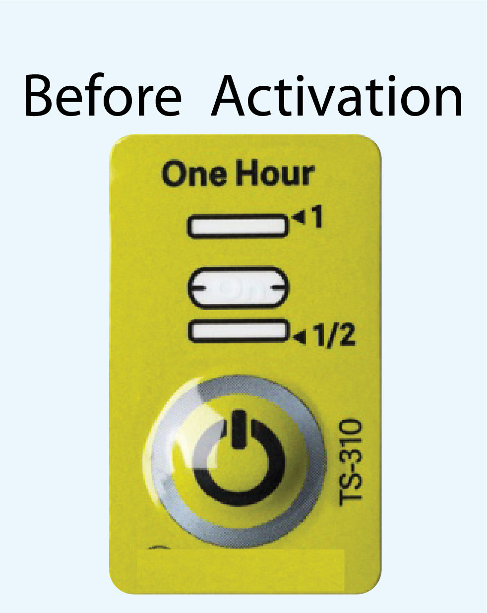 Time Indicator Label 1 Hour