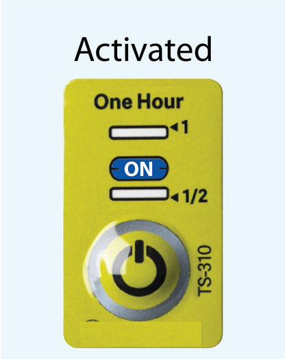 Time Indicator Label 1 Hour