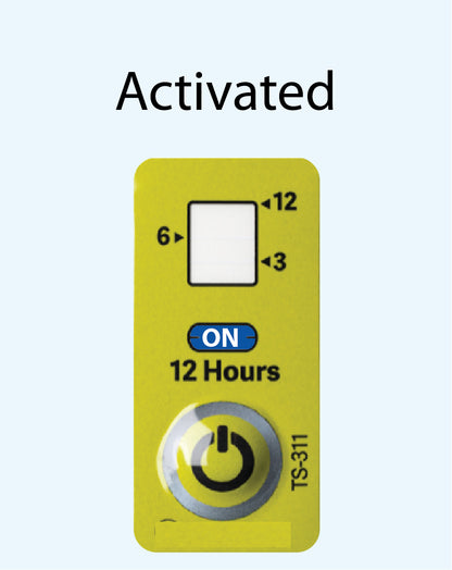 Time Indicator Label 12-Hour