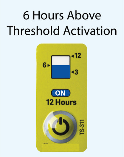 Time Indicator Label 12-Hour