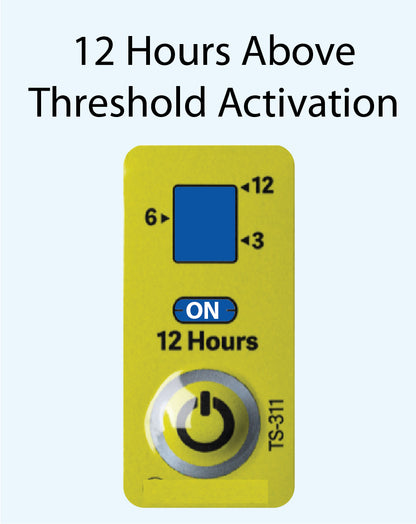 Time Indicator Label 12-Hour