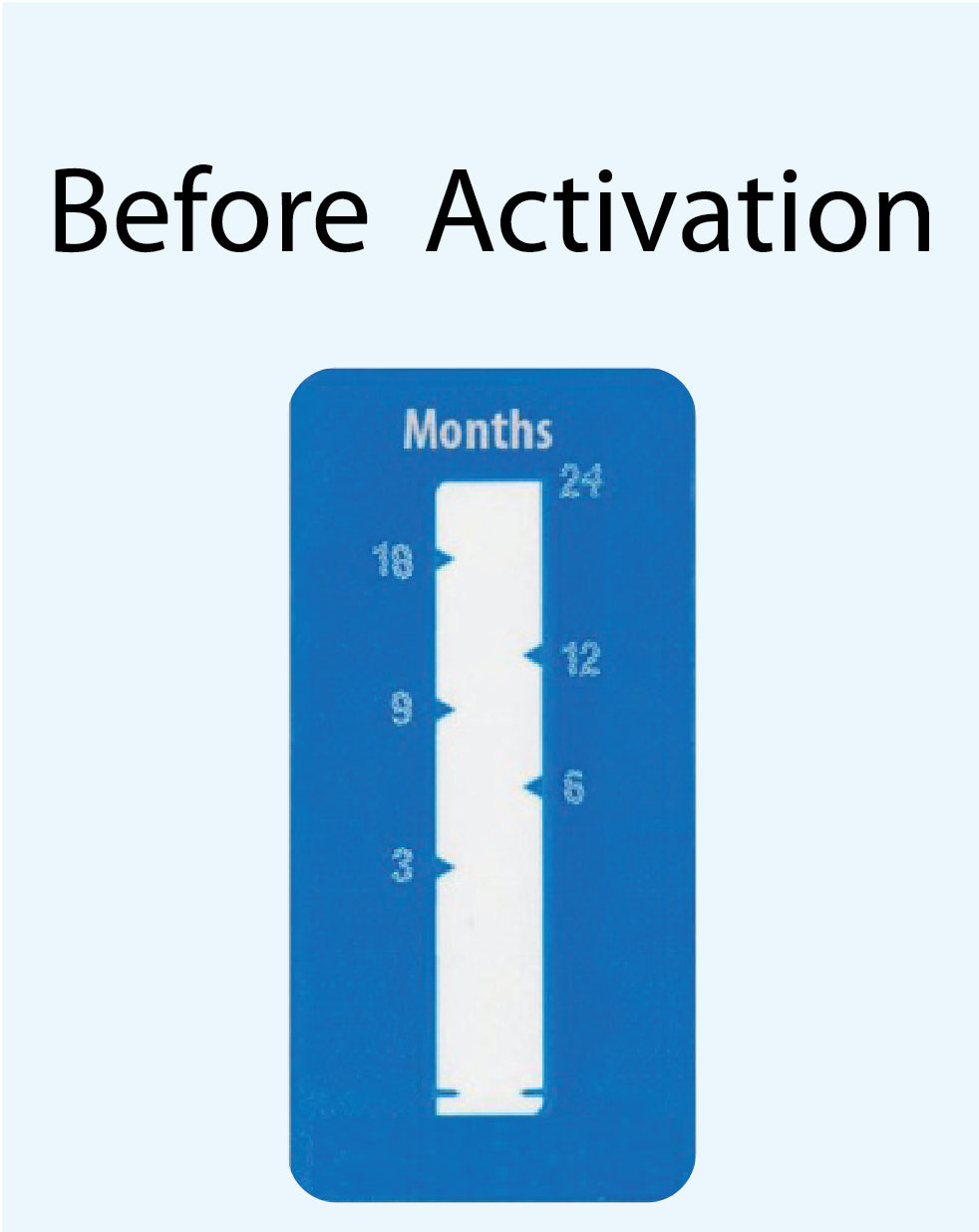 Time Indicator Label 24-Month