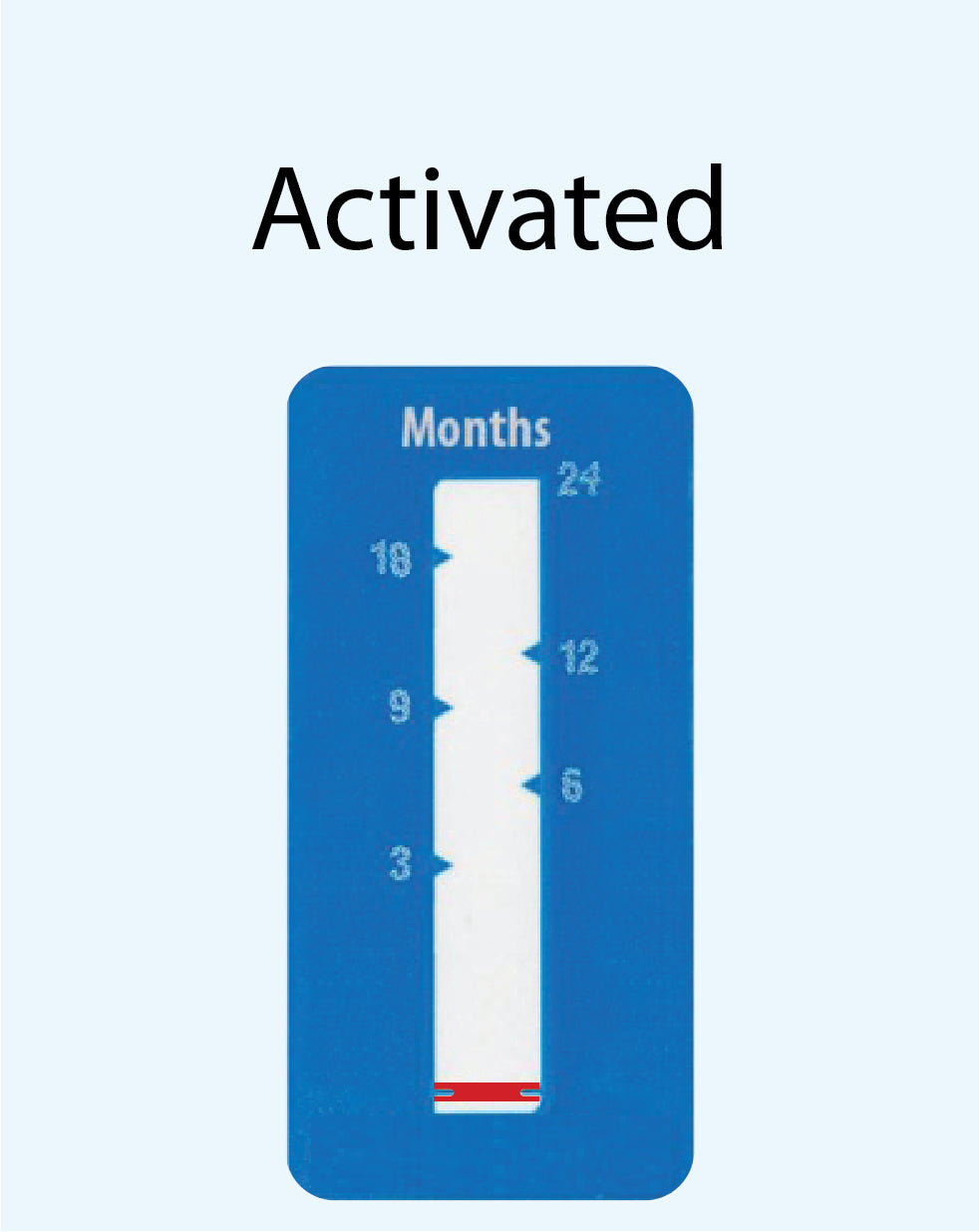 Time Indicator Label 24-Month