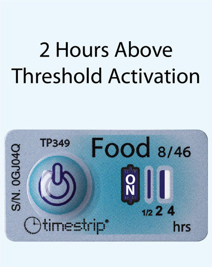 Food Temperature Indicators 8°C / 46°F