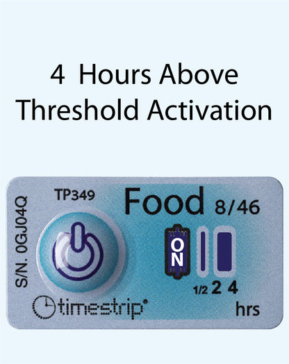 Food Temperature Indicators 8°C / 46°F