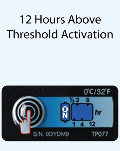 Temperature Indicator Label 0°C / +32°F