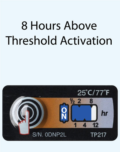 Temperature Indicator Label 25°C / 77°F