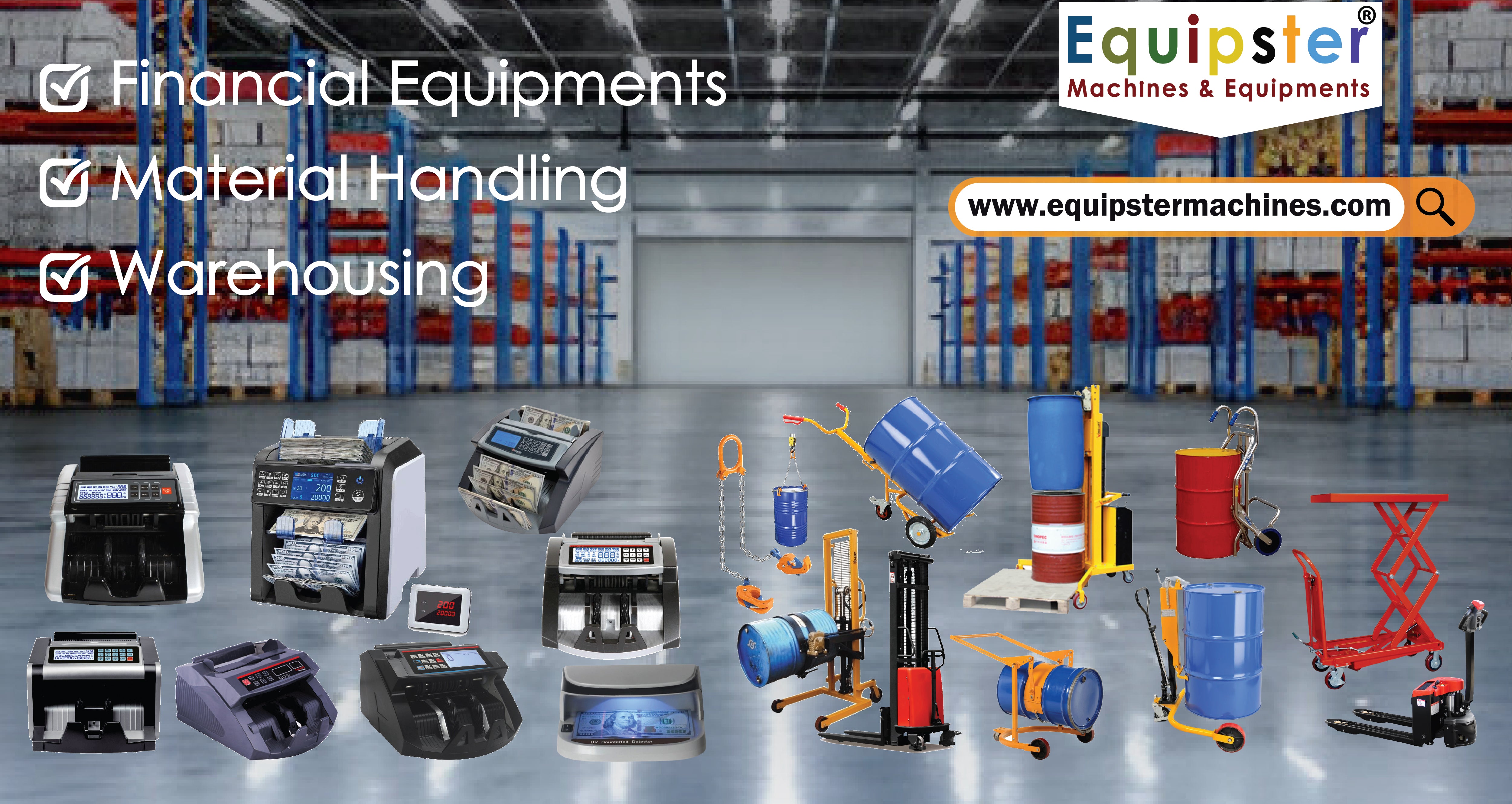 Cash Machine Factory Contact Details for EQmachines for cash handling machines, drum lifting ...