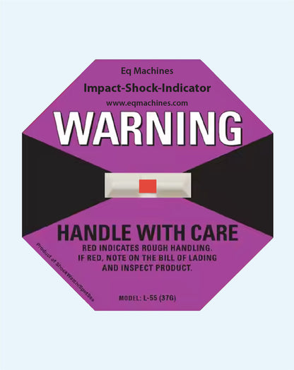 Impact Shock Indicator Label 37g