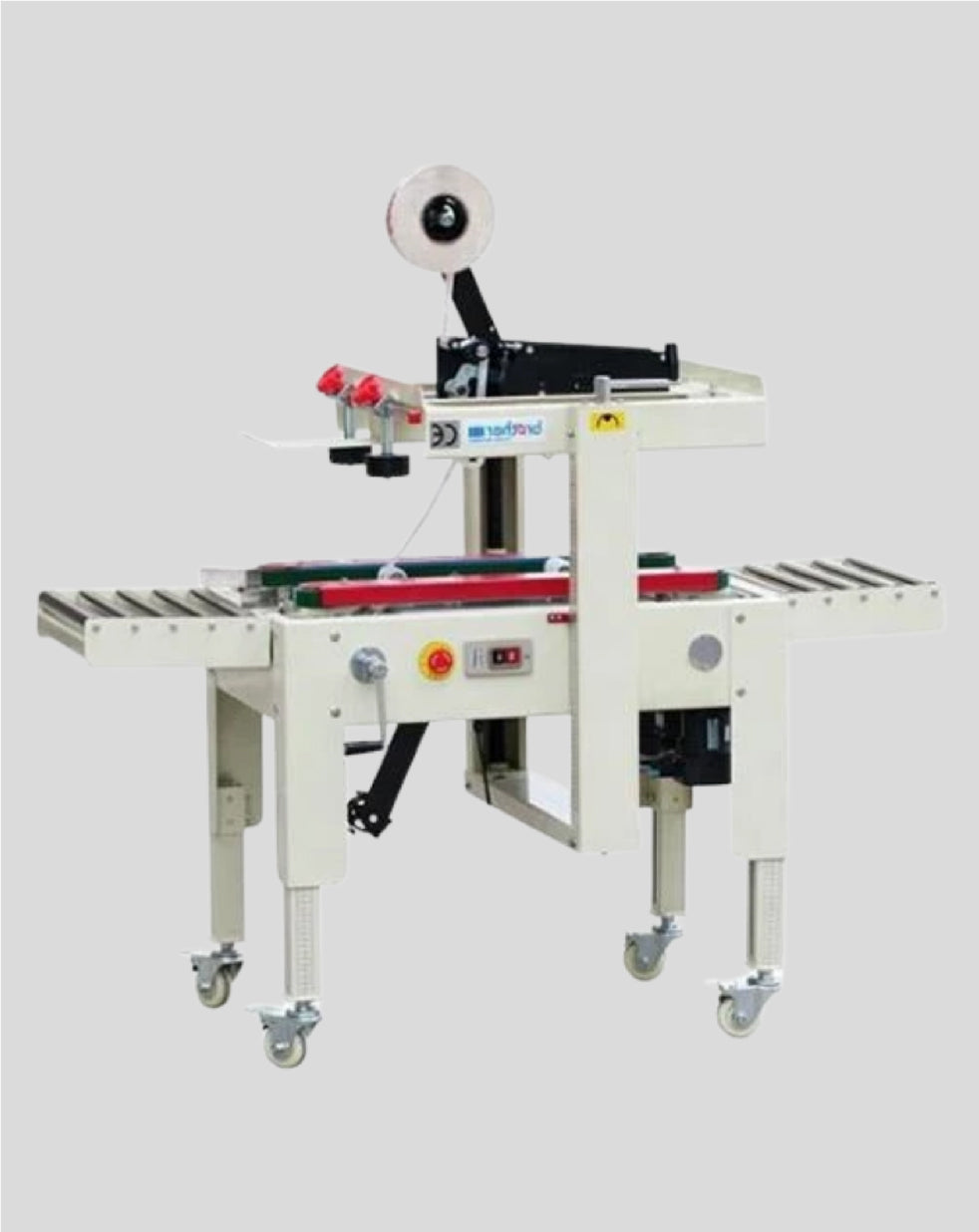 Carton Sealing Machine for E-Commerce Boxes. Carton Taping Machine.