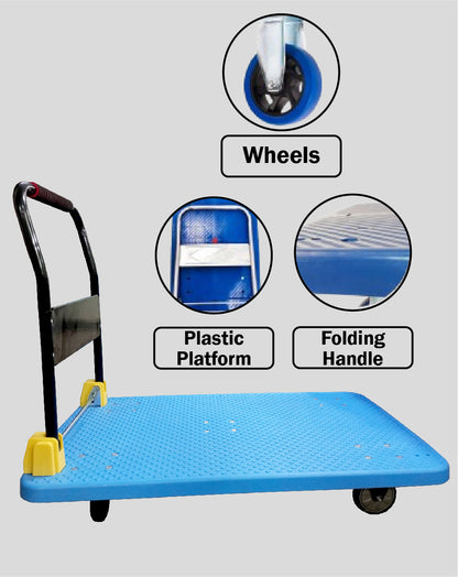 Foldable Platform Cart Trolley 600kg