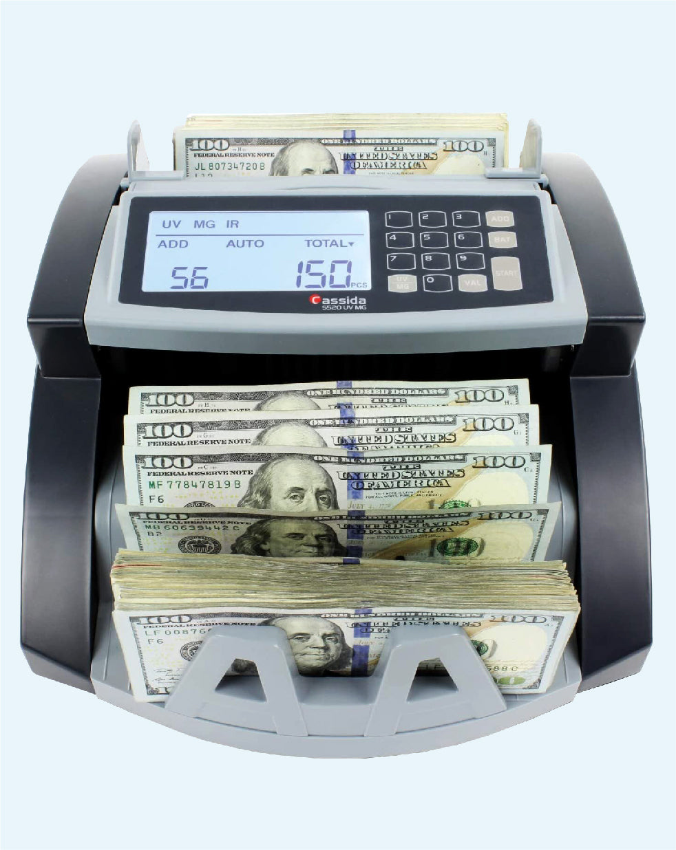 Cassida USA Cash Counting Machine. Model 5520