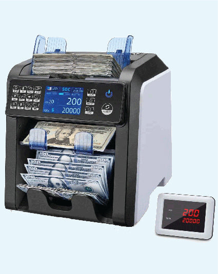 Multi-Currency Value Counting and Sorting Machine EQ-950