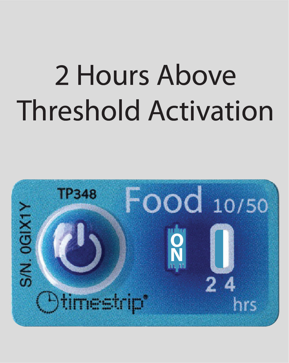 Food Temperature Indicators 10°C / 50°F