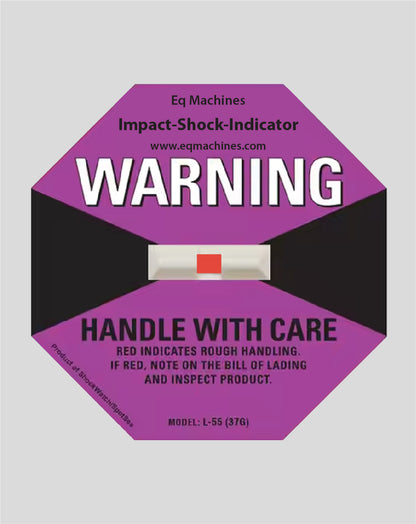 Impact Shock Indicator Label 37g