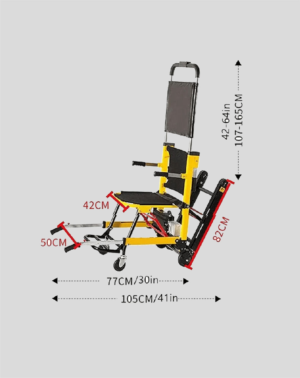 Electric Stair Climbing Wheelchair