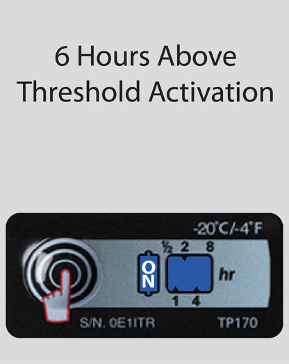 Temperature Indicator Label -20°C / -4°F