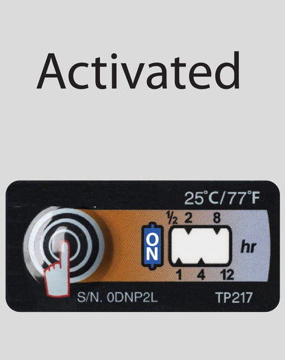 Temperature Indicator Label 25°C / 77°F