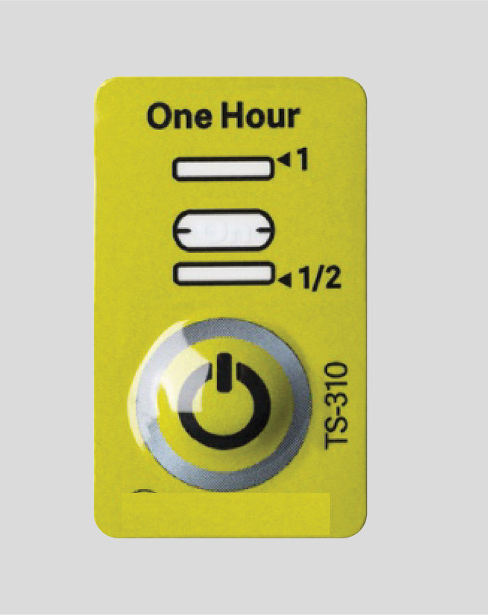 Less Time Indicator Label Time Indicator Label 1 Hour Time Monitoring Label. Suitable For Medical ...