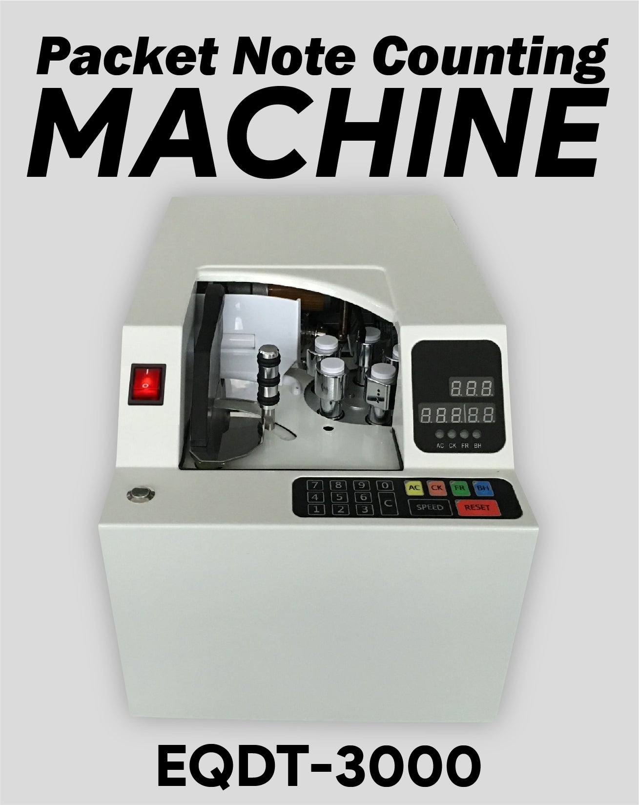 Note Packet Counting Machine EQDT-3000