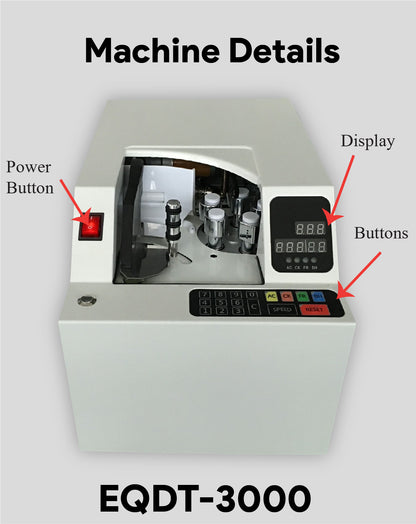 Note Packet Counting Machine EQDT-3000
