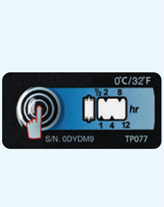 Temperature Indicator Label 0°C / +32°F